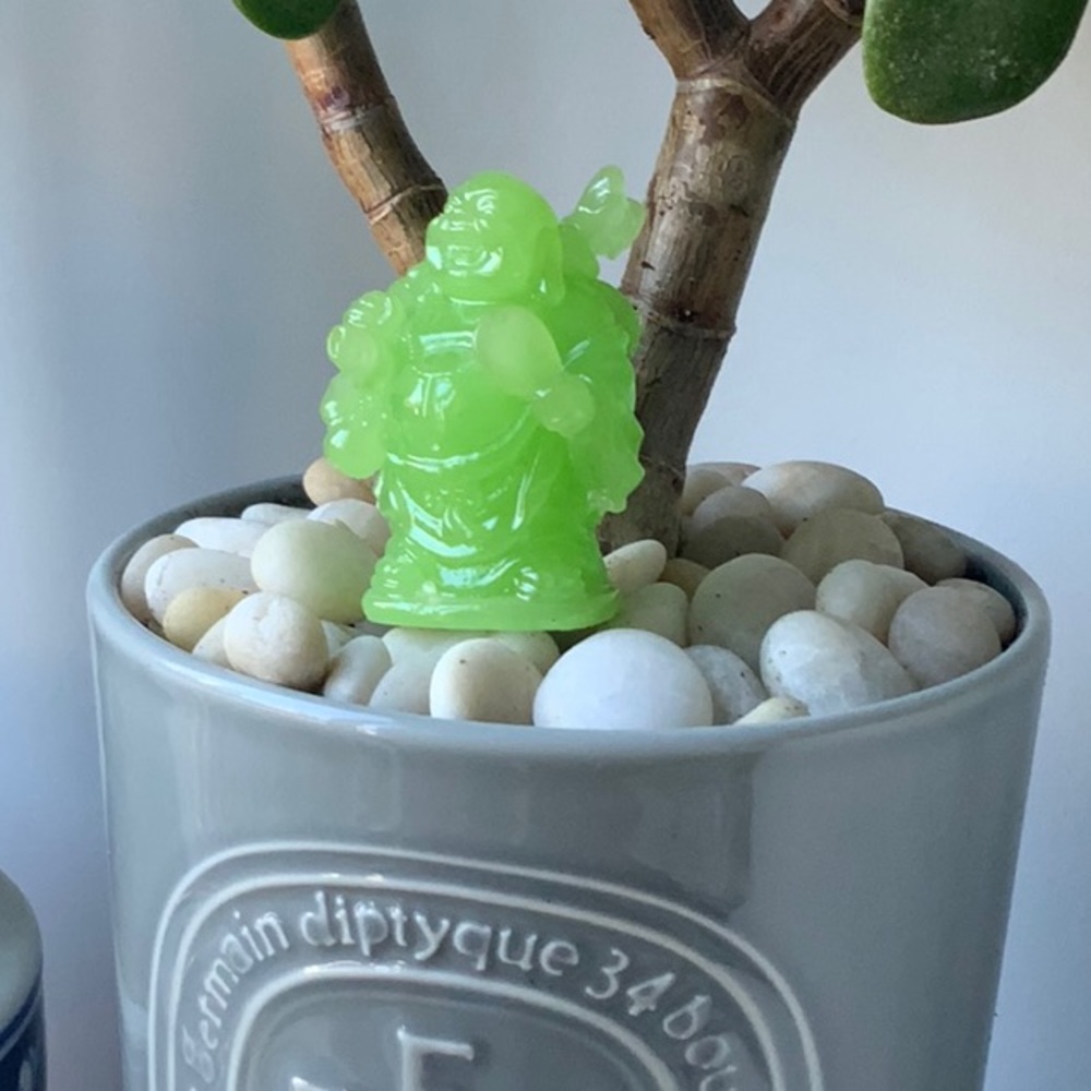 Jade green Buddha